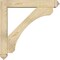 Ekena Millwork Legacy Arts and Crafts Rough Sawn Bracket w/ Offset Brace, Douglas Fir, 6"W x 34"D x 34"H BKT0604X34X34LEC03RDF - alternate 2